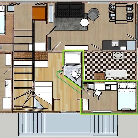 Przytulny W Zacisznej Okolicy Z Lazienka Wspolna Dla Dwoch Pokoi * סופוט